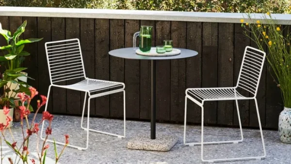 HAY Terrassenmöbel | Sitzgelegenheiten^Hee Esszimmerstuhl, weiß
