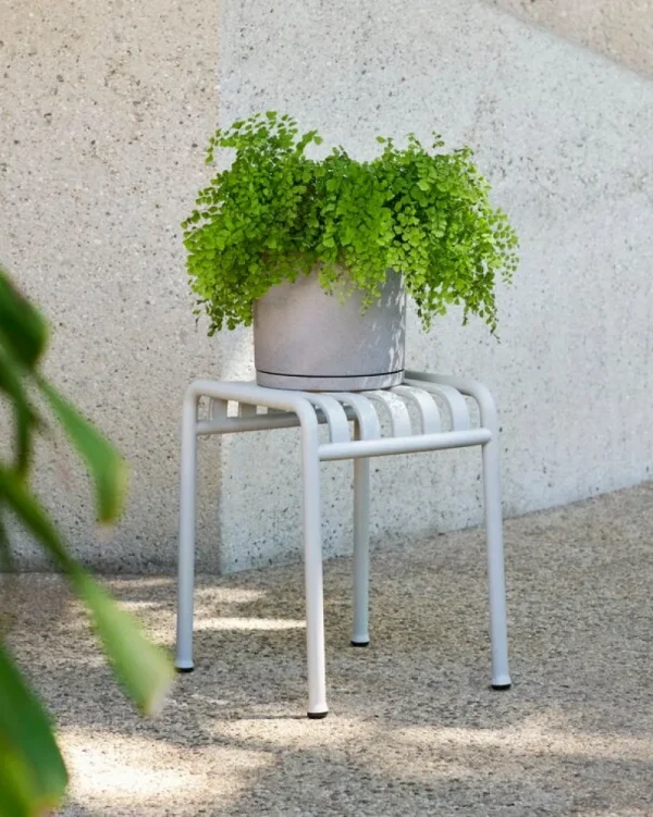 HAY Terrassenmöbel^Hocker Palissade, himmelgrau