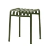 HAY Terrassenmöbel^Hocker Palissade, olivgrün