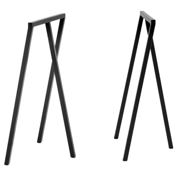 HAY Tische-Hoher Tischbock Loop Stand, 2 Stück, schwarz
