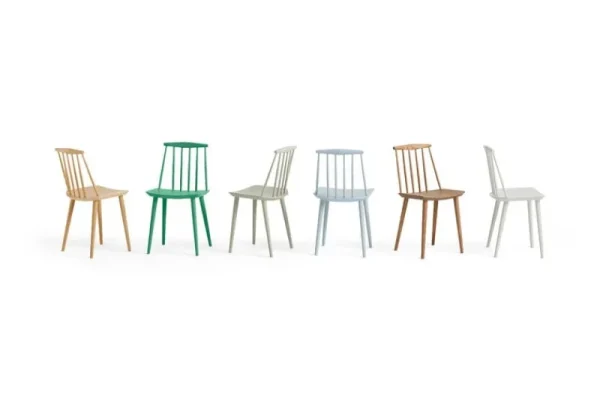 Normann Copenhagen Sitzgelegenheiten-HAY J77 Stuhl, Salbeigrün