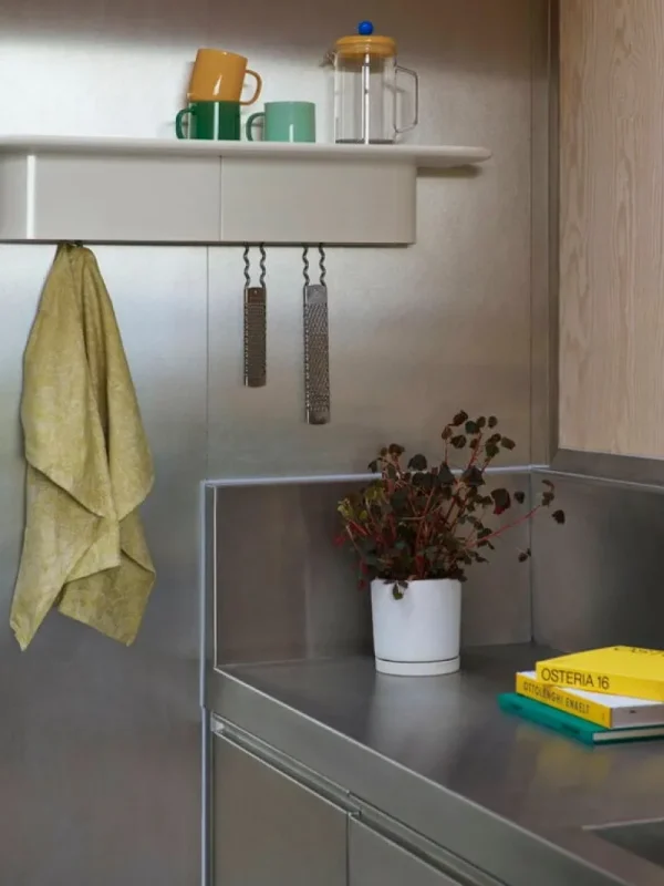 HAY Garderoben Und Kleiderbügel | Regale^Korpus Regal L, 7 Haken, Cremeweiß