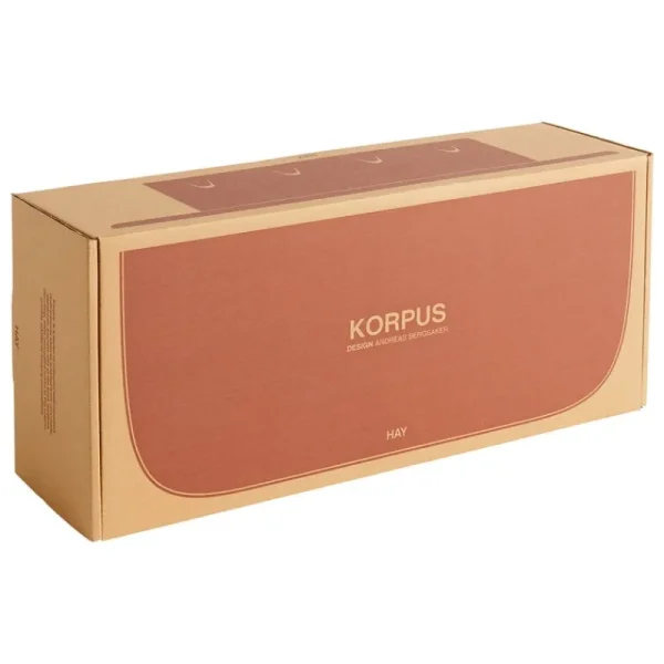 HAY Garderoben Und Kleiderbügel | Regale^Korpus Regal M, 4 Haken, Ziegelrot