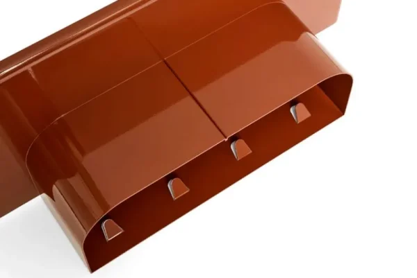 HAY Garderoben Und Kleiderbügel | Regale^Korpus Regal M, 4 Haken, Ziegelrot