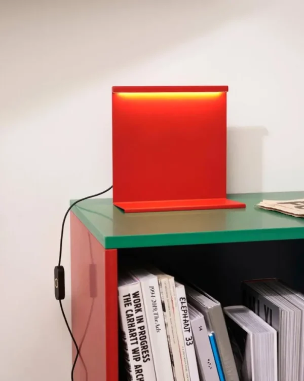 HAY Tischlampen-LBM Tischleuchte, Tomatenrot