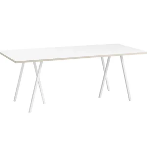 Sibast Tische-HAY Loop Stand Tisch, 200 cm, weiß