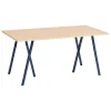 Muuto Tische-HAY Loop Stand Tisch, 160 cm, Tiefblau - Eiche lackiert