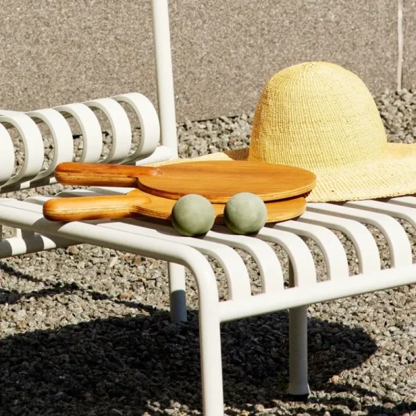 HAY Terrassenmöbel^Loungesessel Palissade, niedrig, himmelgrau