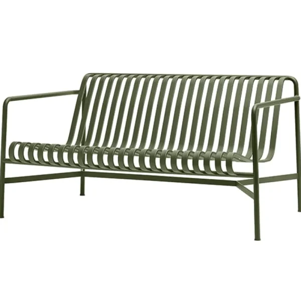 HAY Terrassenmöbel^Loungesofa Palissade, olivgrün
