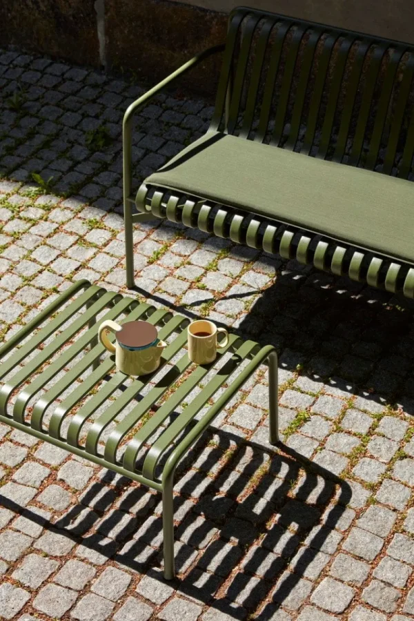 HAY Terrassenmöbel^Loungesofa Palissade, olivgrün