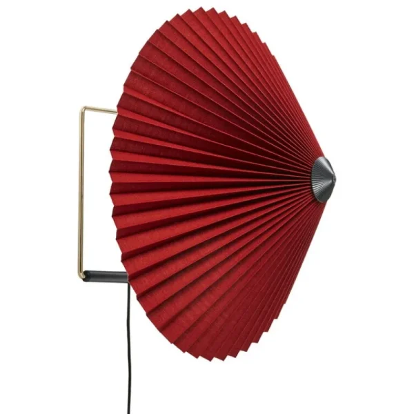 ferm LIVING Wandleuchten-HAY Matin Wandleuchte 380, Braunrot