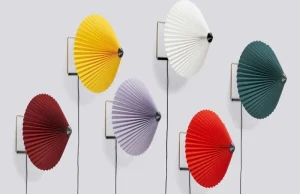 ferm LIVING Wandleuchten-HAY Matin Wandleuchte 380, Braunrot