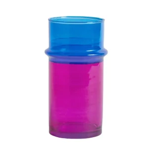 Iittala Vasen-HAY Moroccan Vase, S, Rosa – Blau