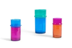 Iittala Vasen-HAY Moroccan Vase, S, Rosa – Blau