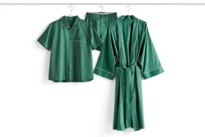 HAY Badezimmertextilien | Bettwäsche^Outline Pyjamashorts, Smaragdgrün