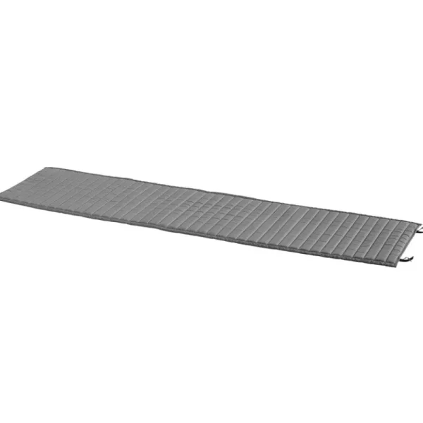 HAY Outdoor-textilien^Palissade Auflage, gesteppt, für Chaiselongue, Anthrazit