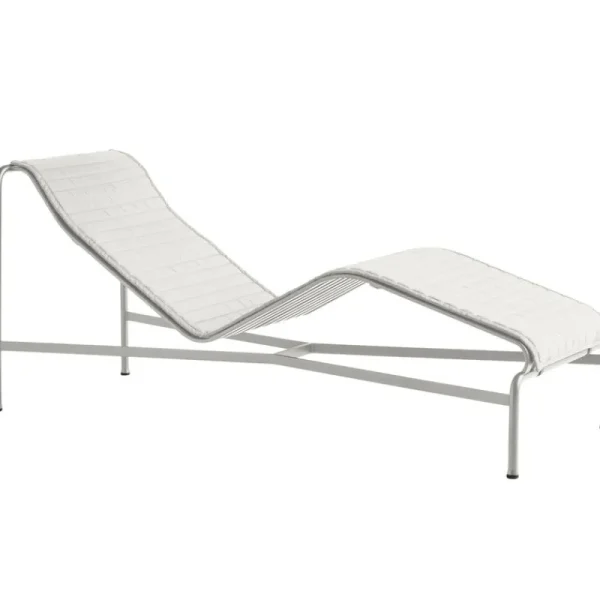HAY Outdoor-textilien^Palissade Auflage, gesteppt, für Chaiselongue, himmelgrau