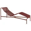 HAY Terrassenmöbel^Palissade Chaiselongue, Rostrot