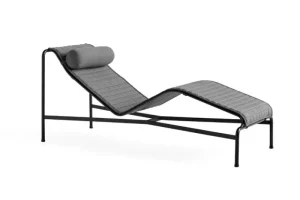 HAY Outdoor-textilien^Palissade Kopfstütze für Chaiselongue, Anthrazit