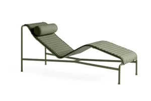 HAY Outdoor-textilien^Palissade Kopfstütze für Chaiselongue, Olivgrün