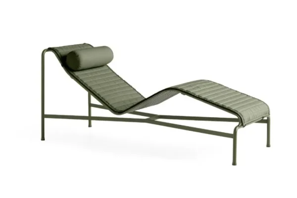HAY Outdoor-textilien^Palissade Kopfstütze für Chaiselongue, Olivgrün