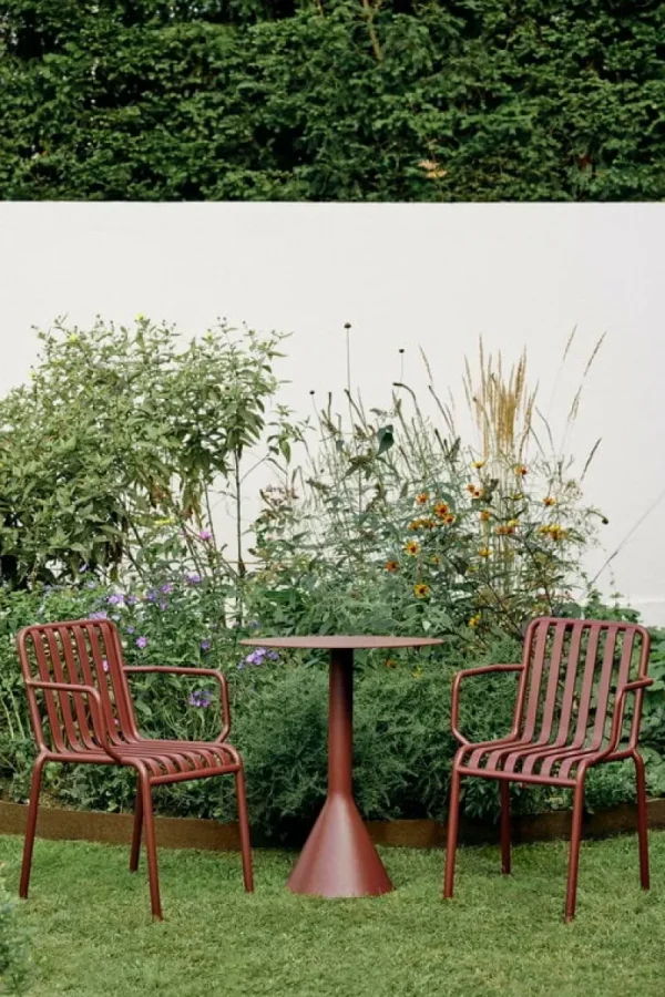 HAY Terrassenmöbel^Palissade Sessel, Rostrot