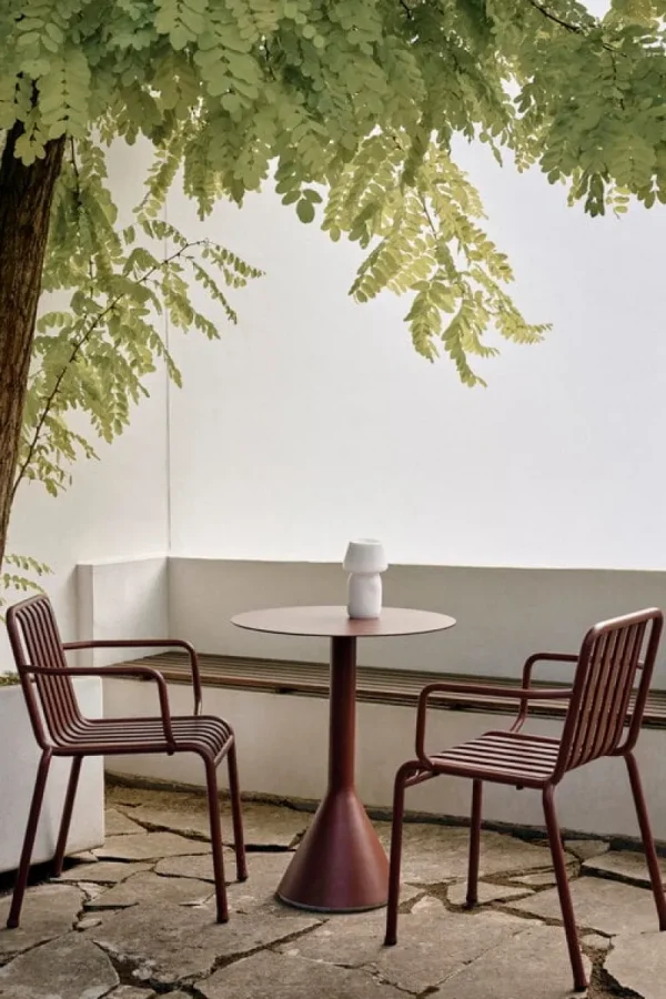 HAY Terrassenmöbel^Palissade Sessel, Rostrot