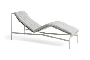 HAY Outdoor-textilien^Palissade Soft Steppkissen für Chaiselongue, Himmelgrau