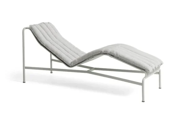 HAY Outdoor-textilien^Palissade Soft Steppkissen für Chaiselongue, Himmelgrau