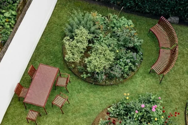 HAY Terrassenmöbel^Palissade Stuhl, Rostrot