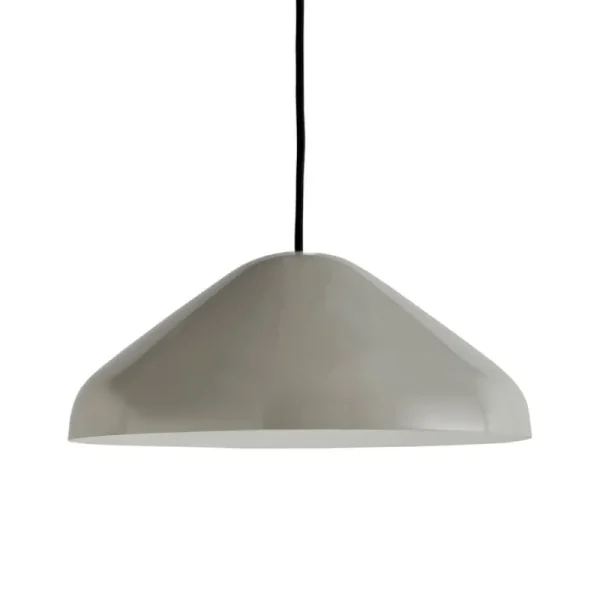 GUBI Deckenleuchten-HAY Pao Steel Pendelleuchte 350, Cool Grey