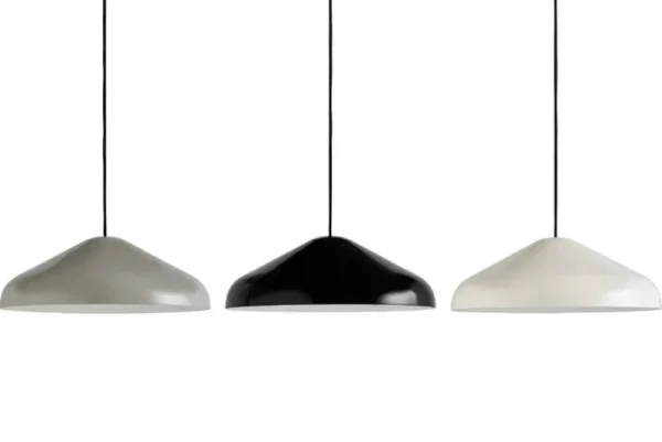 Secto Design Deckenleuchten-HAY Pao Steel Pendelleuchte 470, Soft Black