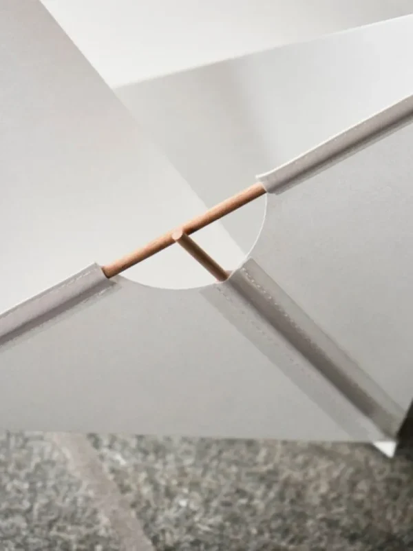 Foscarini Tischlampen-HAY Paper Cube Tischleuchte, Weiß