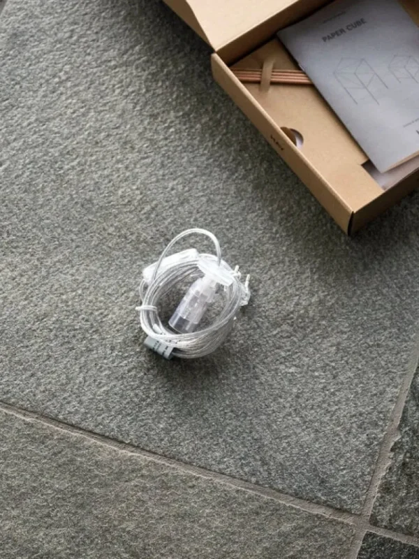 Foscarini Tischlampen-HAY Paper Cube Tischleuchte, Weiß