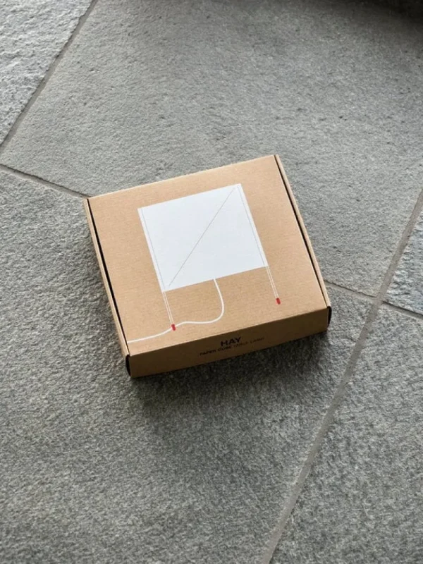 Foscarini Tischlampen-HAY Paper Cube Tischleuchte, Weiß