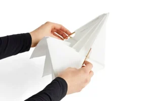Foscarini Tischlampen-HAY Paper Cube Tischleuchte, Weiß