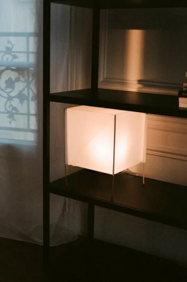 Foscarini Tischlampen-HAY Paper Cube Tischleuchte, Weiß