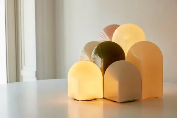 Carl Hansen & Su00f8n Tischlampen-HAY Parade Tischleuchte 240, Muschelweiß
