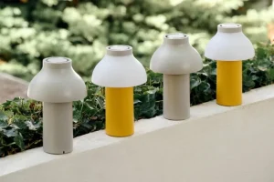 HAY Außenbeleuchtung | Außenleuchten^PC Portable Tischleuchte, Zartgelb