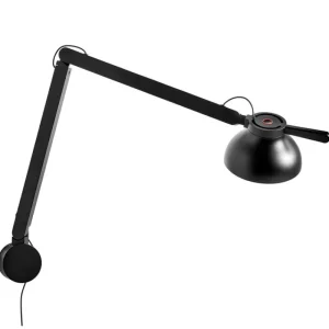 Nemo Lighting Wandleuchten-HAY PC Wandleuchte, zweiarmig, schwarz