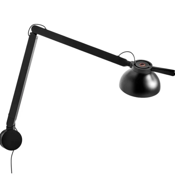 Nemo Lighting Wandleuchten-HAY PC Wandleuchte, zweiarmig, schwarz
