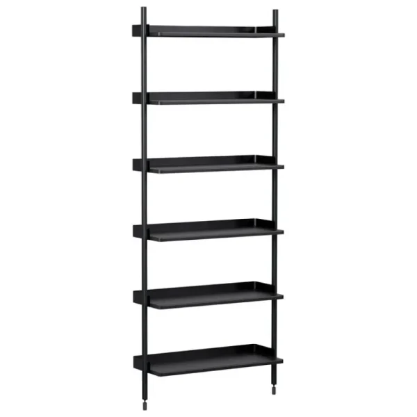 Muuto Regale-HAY Pier System 101 Regal, 1 Säule, PS schwarz