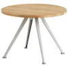 Muuto Tische-HAY Pyramid Couchtisch 51, 60 cm, beige - lackierte Eiche