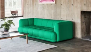 Fatboy Sofas Und Liegen-HAY Quilton Sofa, 3-Sitzer, Grün, Vidar 932