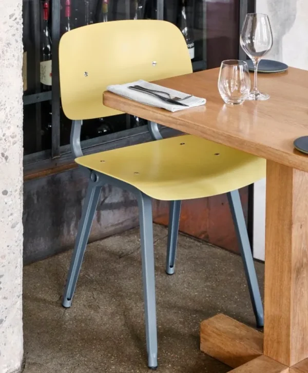 HAY Sitzgelegenheiten-Revolt Stuhl, ocean - biscotti 3.0