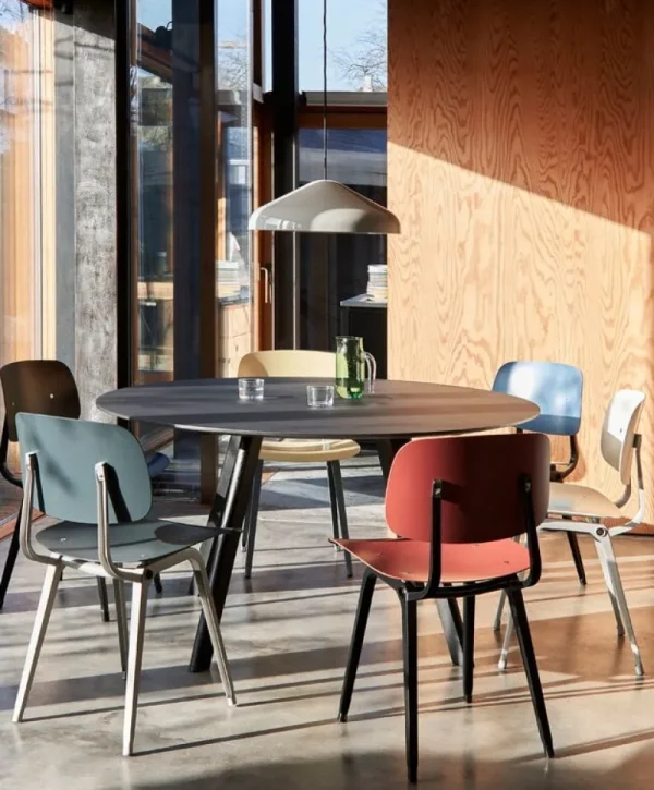 Vitra Sitzgelegenheiten-HAY Revolt Stuhl, ocean - ocean 3.0