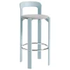 HAY Sitzgelegenheiten-Rey Barhocker, 75 cm, Schieferblau - Hellgrau Steelcut Trio 113