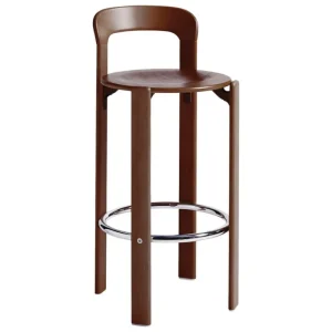 HAY Sitzgelegenheiten-Rey Barhocker, 75 cm, Umbrabraun