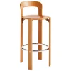 HAY Sitzgelegenheiten-Rey Barhocker, 75 cm, Gold
