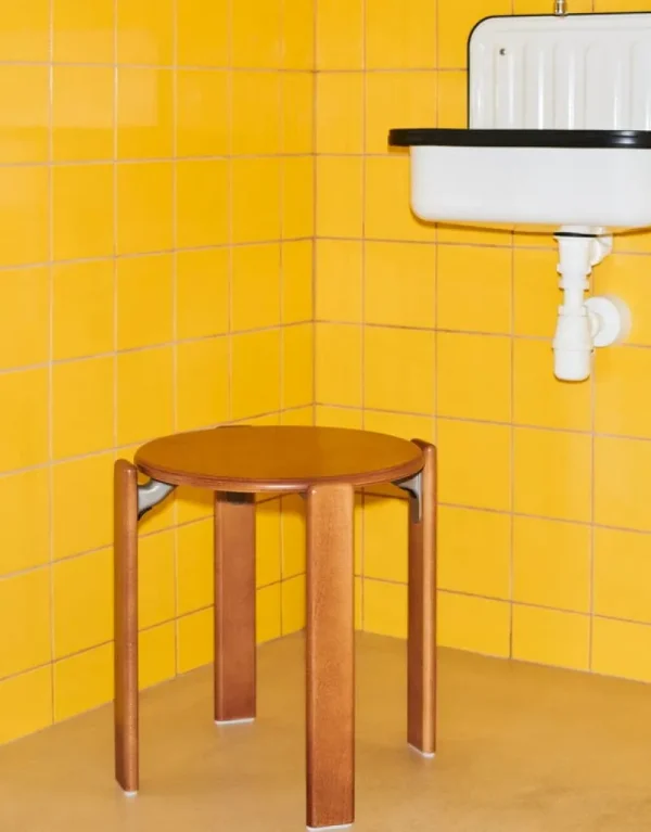 HAY Sitzgelegenheiten-Rey Hocker, golden